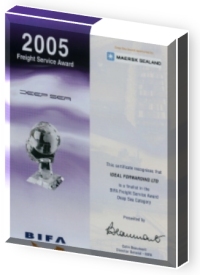 Deep Sea 2005 Freight Service Award