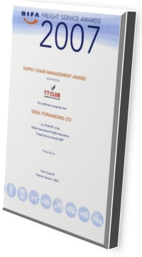 2007 Supply Chain Management Award